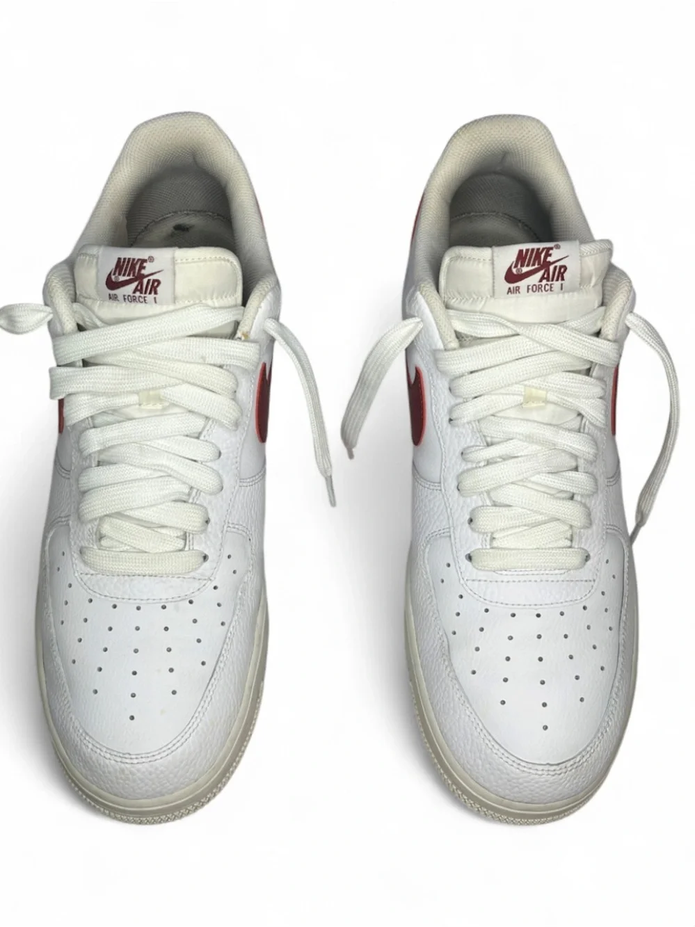NIKE Men's Air Force 1 '07 LV8 White Night Maroon Shoes Size 14 CZ0326-100_4